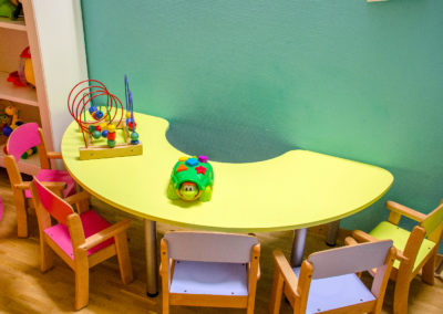 Table activités nurserie
